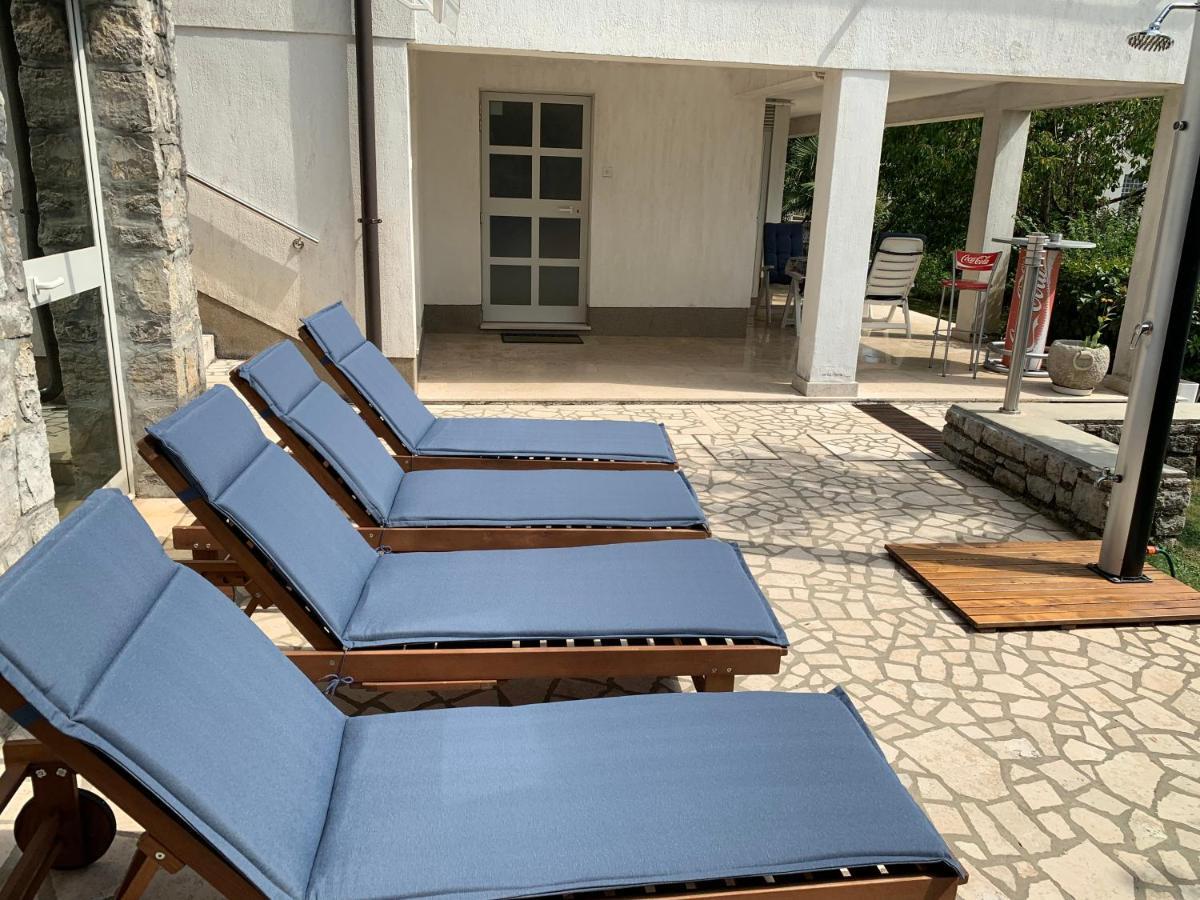 Deluxe Apartment Dora With A Private Parking, Terrace And See View غييكا المظهر الخارجي الصورة